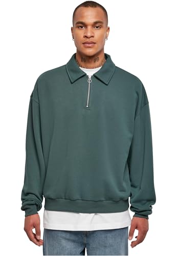 Urban Classics Herren Shirt Collar Crew XL Bottlegreen Urban Classics Herren Shirt Collar Crew XL Bottlegreen von Urban Classics