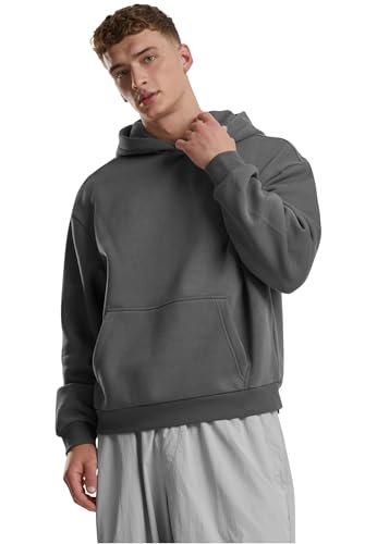 Urban Classics Men's TB6750-Fluffy Hoody Sweatshirt, Magnet, XXXXL von Urban Classics