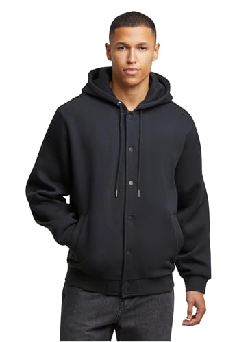 Urban Classics Fluffy Fleece Hoodjacket Black, M Urban Classics Fluffy Fleece Hoodjacket Black, M von Urban Classics