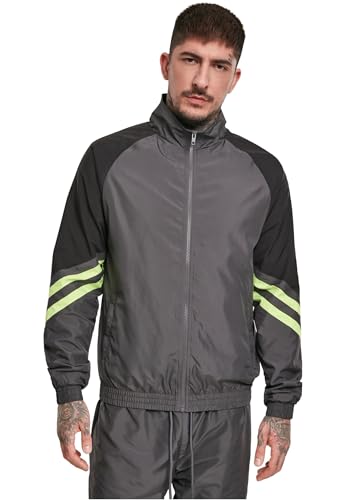 Urban Classics Herren Jacke Block Sport Track Jacket Cardigan Sweater, TB3478 von Urban Classics