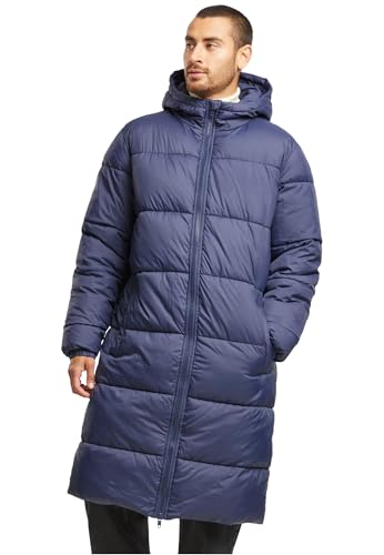 Urban Classics Mens Long Puffer Coat Navy, XXL von Urban Classics