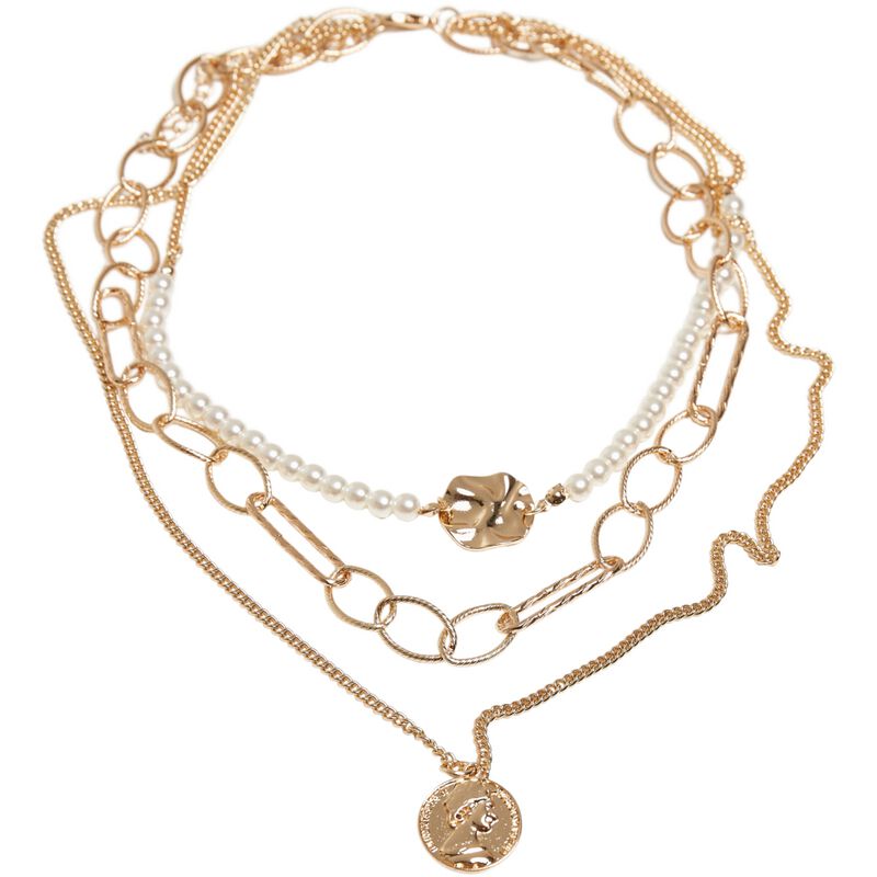 Urban Classics Ocean Layering Necklace Halskette goldfarben Urban Classics Ocean Layering Necklace Halskette goldfarben von Urban Classics