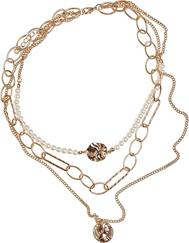 Urban Classics Ocean Layering Necklace gold one size Urban Classics Ocean Layering Necklace gold one size von Urban Classics