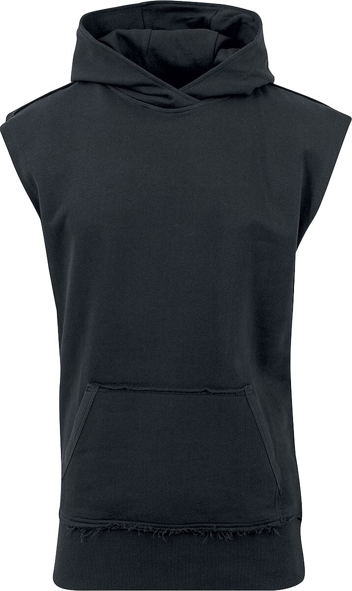 Urban Classics Open Edge Sleeveless Hoodie Kapuzenpullover schwarz in S Urban Classics Open Edge Sleeveless Hoodie Kapuzenpullover schwarz in S von Urban Classics
