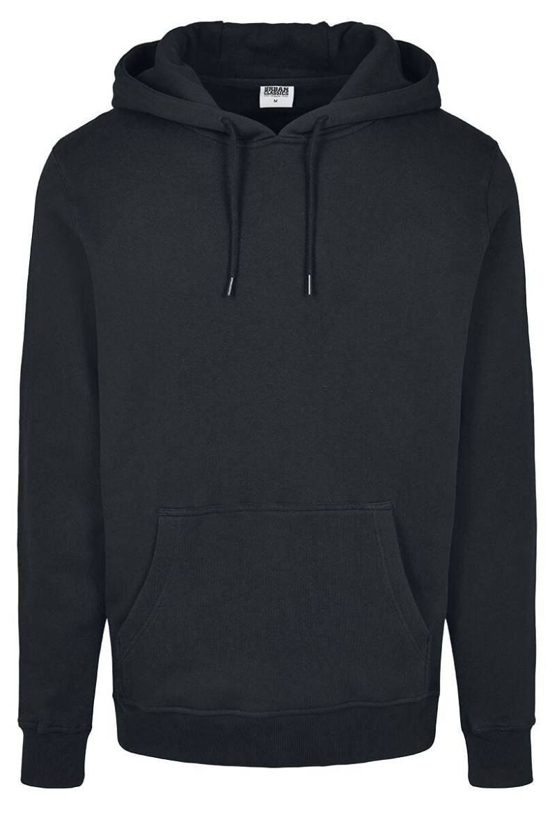 Urban Classics Organic Basic Hoody Kapuzenpullover schwarz in M von Urban Classics