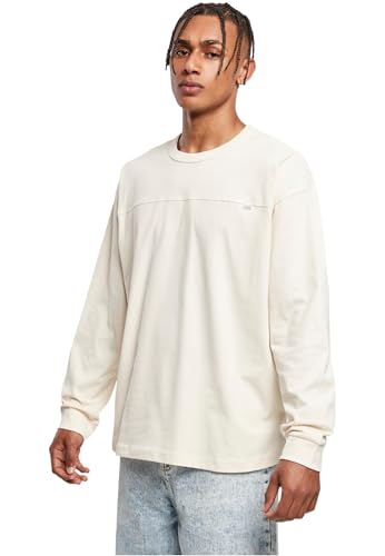 Urban Classics Organic Cotton Short Curved Oversized LS, whitesand, XXL von Urban Classics