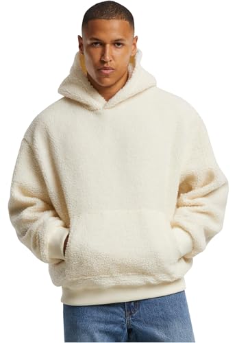 Urban Classics Oversized Teddy Hoody whitesand, S von Urban Classics