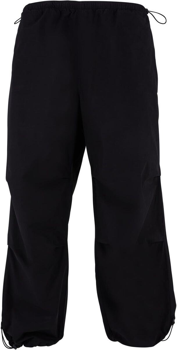 Urban Classics Popline Parachute Pants Stoffhose schwarz in L von Urban Classics