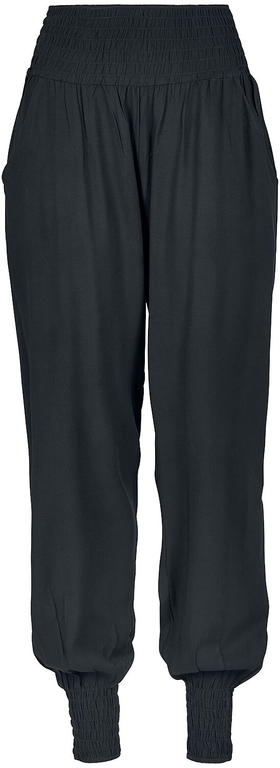 Urban Classics Stoffhose - Ladies Sarong Pants - XS bis 5XL - für Damen - Größe M - schwarz von Urban Classics