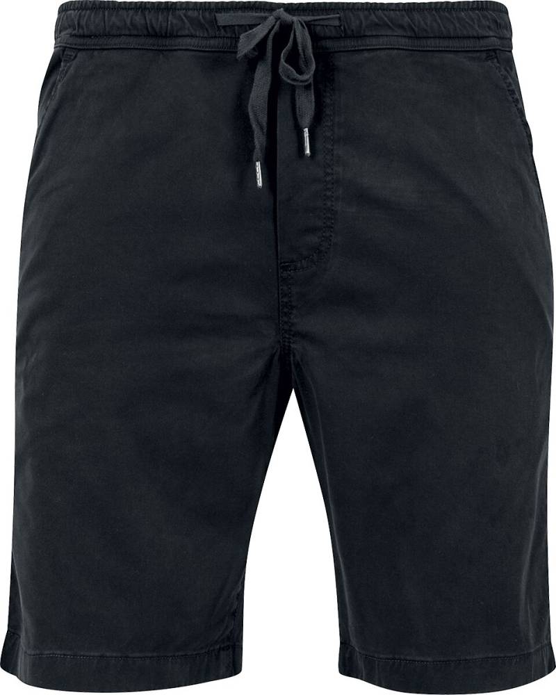 Urban Classics Stretch Twill Joggshorts Short schwarz in XXL von Urban Classics