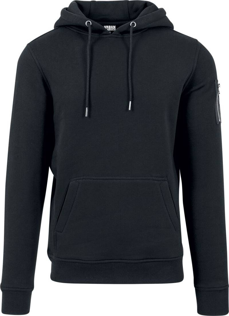 Urban Classics Sweat Bomber Hoodie Kapuzenpullover schwarz in L von Urban Classics