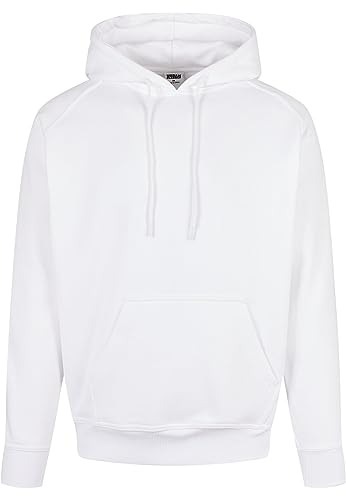 Urban Classics Herren Blank Hoody Kapuzenpullover, WeiÃŸ, XL von Urban Classics