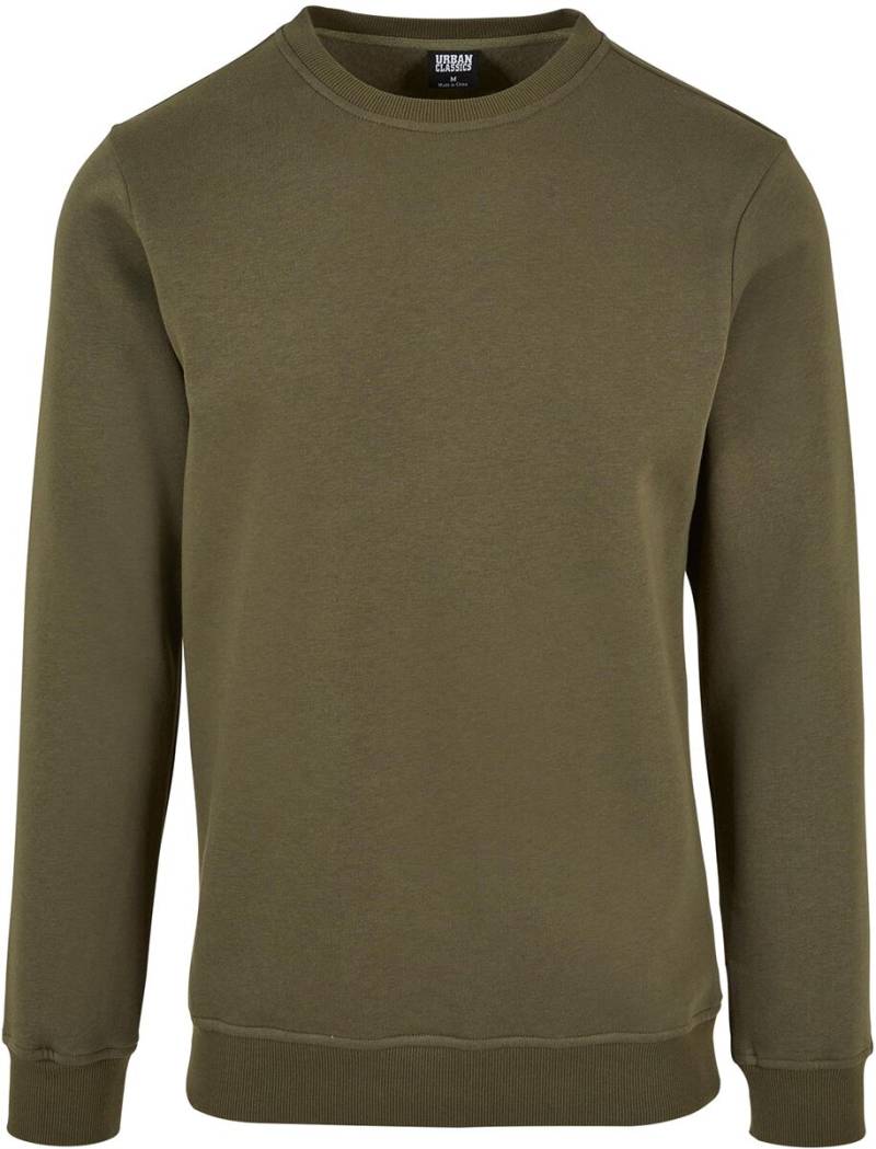 Urban Classics Sweatshirt - Basic Terry Crew - S - für Männer - Größe S - oliv Urban Classics Sweatshirt - Basic Terry Crew - S - für Männer - Größe S - oliv von Urban Classics