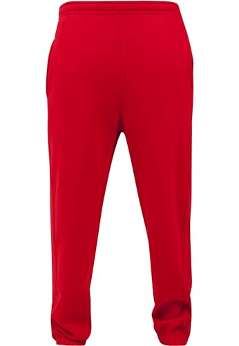 Urban Classics Herren Jogginghose Kordelzug Jogger Sporthose mit elastischem Bund Trainingshose mit elastischem Reißverschluss an, Rouge, 3XL von Urban Classics