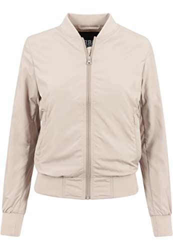 Urban Classics Damen Ladies Light Jacket Bomber Jacke, Sand, M EU von Urban Classics