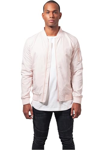 Urban Classics TB1258 Light Bomber Bomberjacke, Mehrfarbig (light pink 760), Gr. Small von Urban Classics