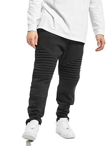 Urban Classics Herren Jogginghose Pleat Sweatpants Sporthose, Schwarz (Black 7), M EU von Urban Classics