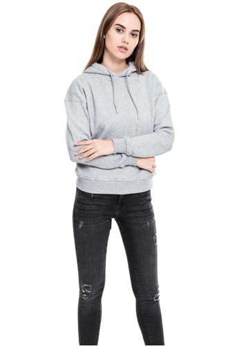 Urban Classics TB1524 Damen Kapuzenpullover Ladies Hoodie, Grau (grey 111), X-Small von Urban Classics