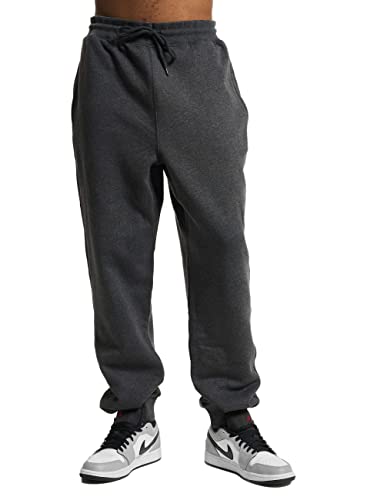 Urban Classics TB1582 Basic Sweatpants, Herren und Jungen Jogginghose, lässige Sporthose im relaxed Cut, Grau (charcoal 91), 44 (Herstellergröße: S) von Urban Classics