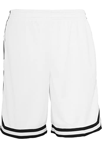 Urban Classics Herren, Shorts, Mehrfarbig (Whtblkwht 244), XL Große Größen Kurz von Urban Classics