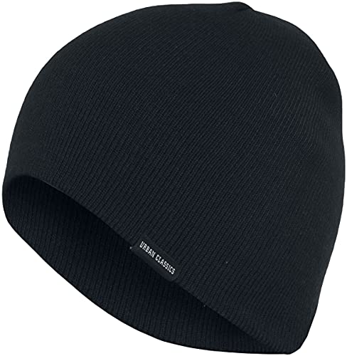 Urban Classics TB306 Unisex Strickmütze Basic Beanie, Gr. One size, Schwarz (black 7) von Urban Classics