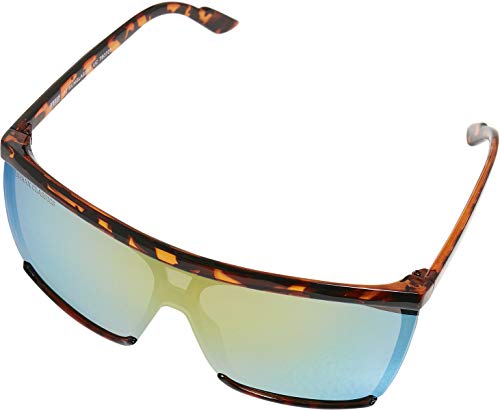 Urban Classics Unisex 112 Sunglasses UC Sonnenbrille, Brown Leo/Multicolor, one Size von Urban Classics