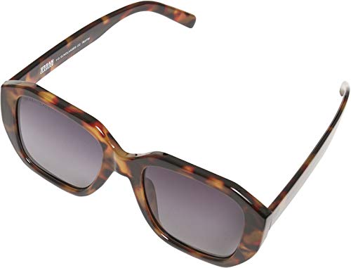 Urban Classics Unisex 113 Sunglasses UC Sonnenbrille, Brown Leo/Black, one Size von Urban Classics