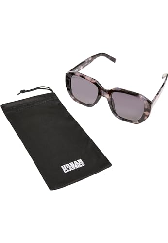 Urban Classics Unisex 113 Sunglasses UC Sonnenbrille, Grey Leo/Black, one Size von Urban Classics