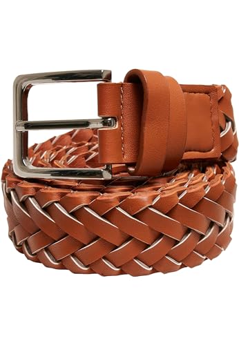 Urban Classics Unisex Braided Synthetic Leather Belt lightbrown, L/XL Urban Classics Unisex Braided Synthetic Leather Belt lightbrown, L/XL von Urban Classics