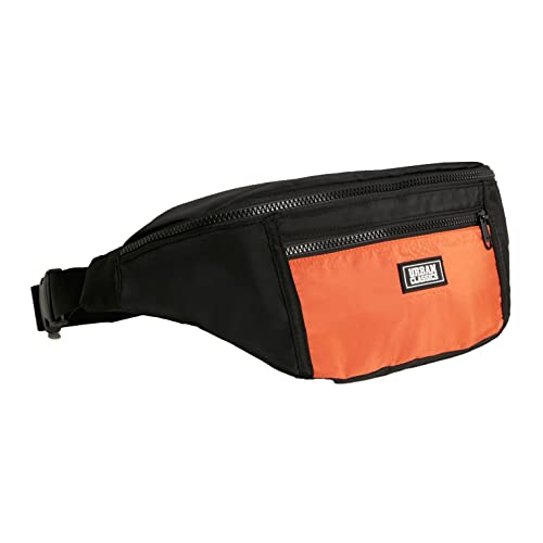 Urban Classics Unisex-Erwachsene 2-Tone Shoulder Bag Umhängetasche Mehrfarbig (Blk/Orange) von Urban Classics