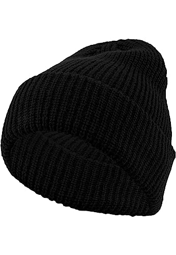Urban Classics Unisex Sailor Beanie Strickm TZE, Schwarz (Black 7), Einheitsgröße EU von Urban Classics