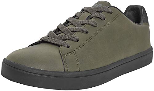 Urban Classics Summer Sneaker, Unisex-Erwachsene Sneaker, Mehrfarbig (Olive/Black), 37 EU (4 UK) von Urban Classics