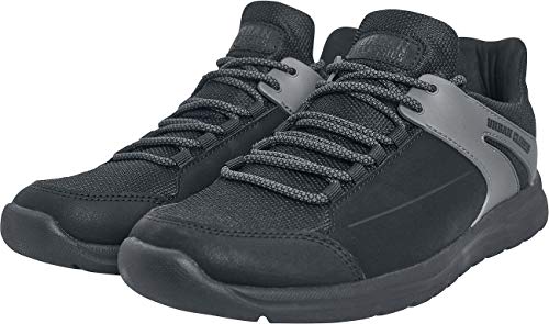 Urban Classics Unisex Trend Hohe Sneaker, Schwarz (Blk/Blk/Blk), 44 EU von Urban Classics