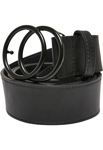 Urban Classics Unisex Gürtel Coloured Ring Buckle Belt black L/XL Urban Classics Unisex Gürtel Coloured Ring Buckle Belt black L/XL von Urban Classics