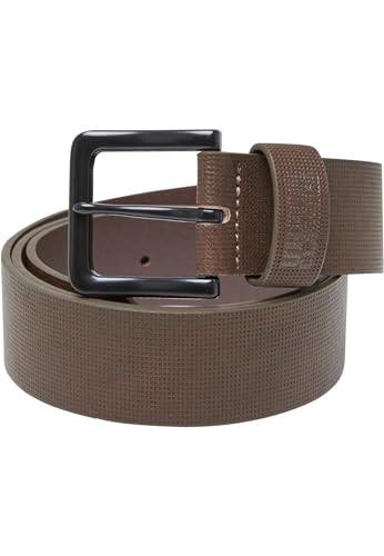 Urban Classics Unisex Gürtel Fake Leather Belt, Unisex Gürtel mit Dornschließe, aus Polyester, perfektes Accessoire, Größen S-XL von Urban Classics