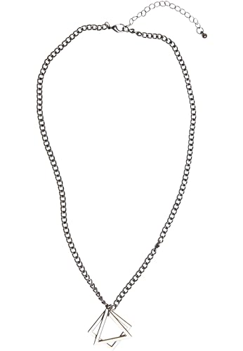 Urban Classics Unisex Halskette Mercury Layering Necklace gunmetal one size von Urban Classics