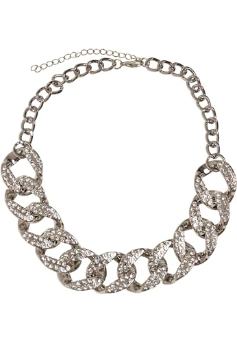 Urban Classics Unisex Halskette Statement Necklace Silver one Size von Urban Classics