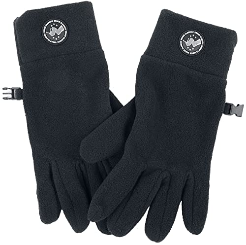 Urban Classics Unisex TB4578-Hiking Polar Fleece Gloves Handschuhe, Black, L/XL von Urban Classics