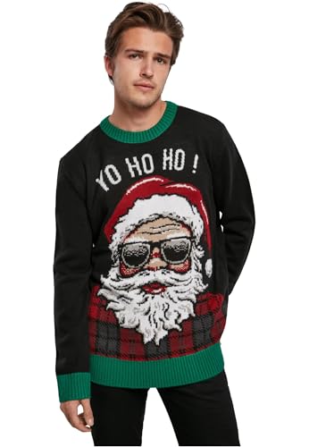 Urban Classics Ho Ho Ho Sweater Black 4XL von Urban Classics