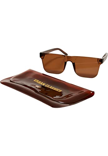 Urban Classics Unisex Sunglasses Honolulu With Case brown, one size von Urban Classics
