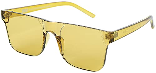 Urban Classics Unisex TB5209-Sunglasses Honolulu with Case Sunglasses, Mustard, one Size von Urban Classics