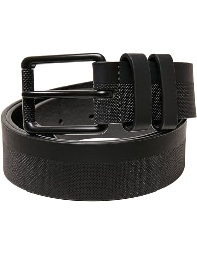 Urban Classics Unisex TB4636-Imitation Leather Basic Belt Gürtel, Black, S/M von Urban Classics