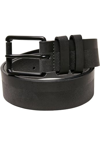 Urban Classics Unisex Gürtel Imitation Leather Basic Belt grey L/XL von Urban Classics