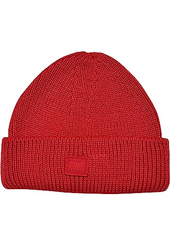 Urban Classics Unisex TB4583-Knitted Wool Beanie Hat, hugered, one Size von Urban Classics