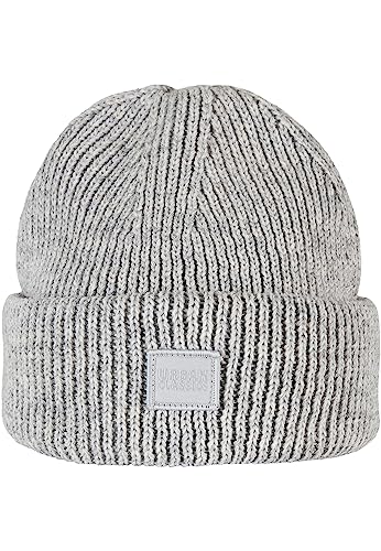 Urban Classics Unisex Knitted Wool Beanie M TZE, heathergrey, Einheitsgröße EU von Urban Classics