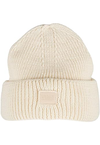 Urban Classics Unisex Knitted Wool Beanie M tze, whitesand, Einheitsgröße EU von Urban Classics