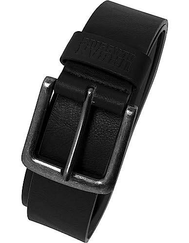 Urban Classics Unisex Leather Imitation Belt L black von Urban Classics