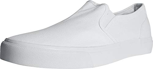 Urban Classics Unisex Low Slip On Sneaker, Weiß (Wht/Wht), 45 EU von Urban Classics