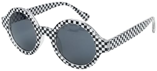 Urban Classics Unisex TB3722-Sunglasses Retro Funk UC Sunglasses, Black/White, one Size von Urban Classics