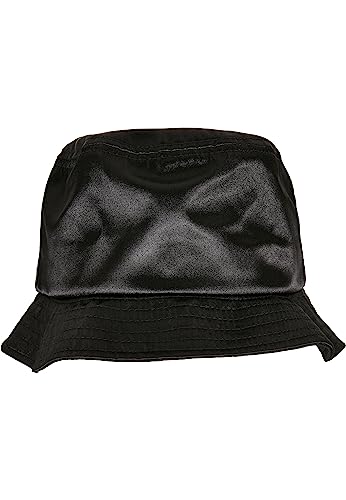 Urban Classics Unisex Satin Bucket Hat Hut, Black, one Size Urban Classics Unisex Satin Bucket Hat Hut, Black, one Size von Urban Classics